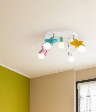 파베 별 5등 아이방등 아이방조명