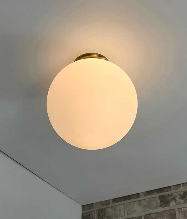 리오드 1등 유백유리 LED직부등 벽전등 복도조명 150Ø,200Ø,250Ø,300Ø